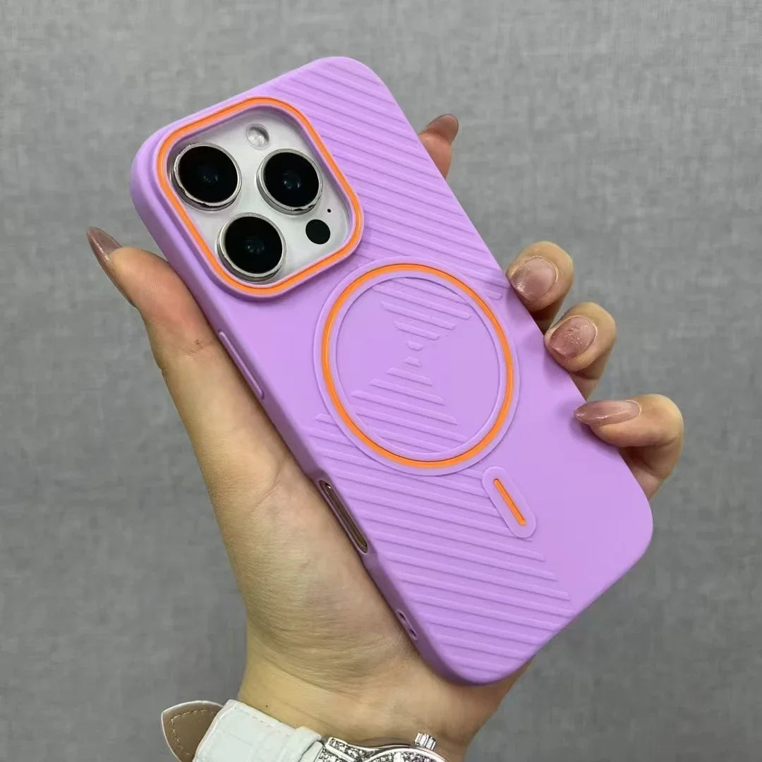 Ultrathin Hit Color Magnetic Phone Case