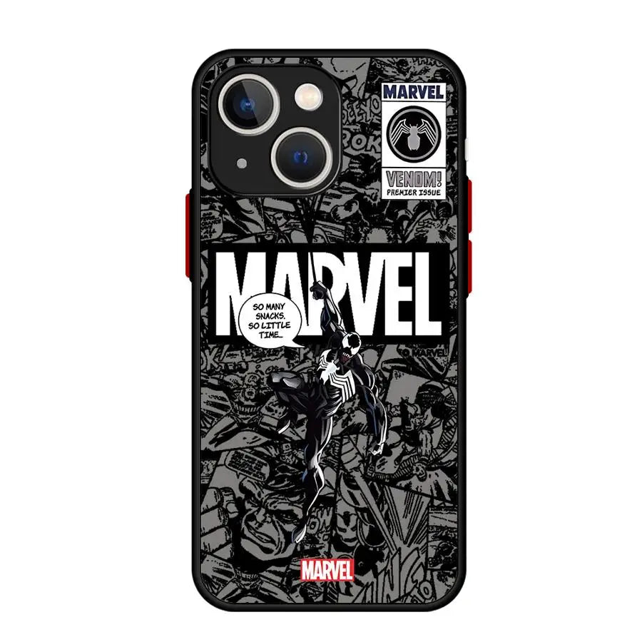 Marvel Venom Spider-Man Clear Phone Case