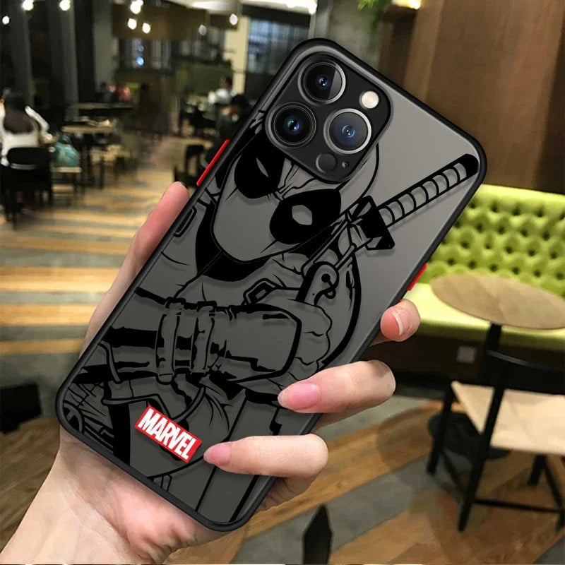 Marvel Groot & Iron Man Clear Phone Case for iPhone
