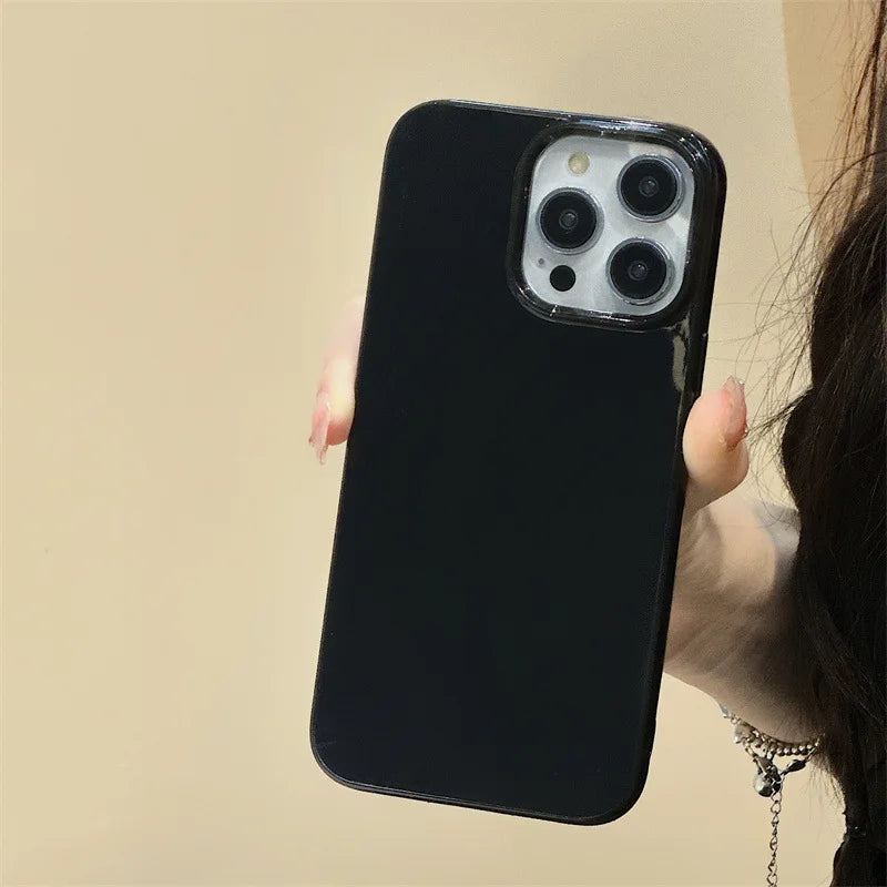 Soft Silicone Glossy Shockproof Phone Case