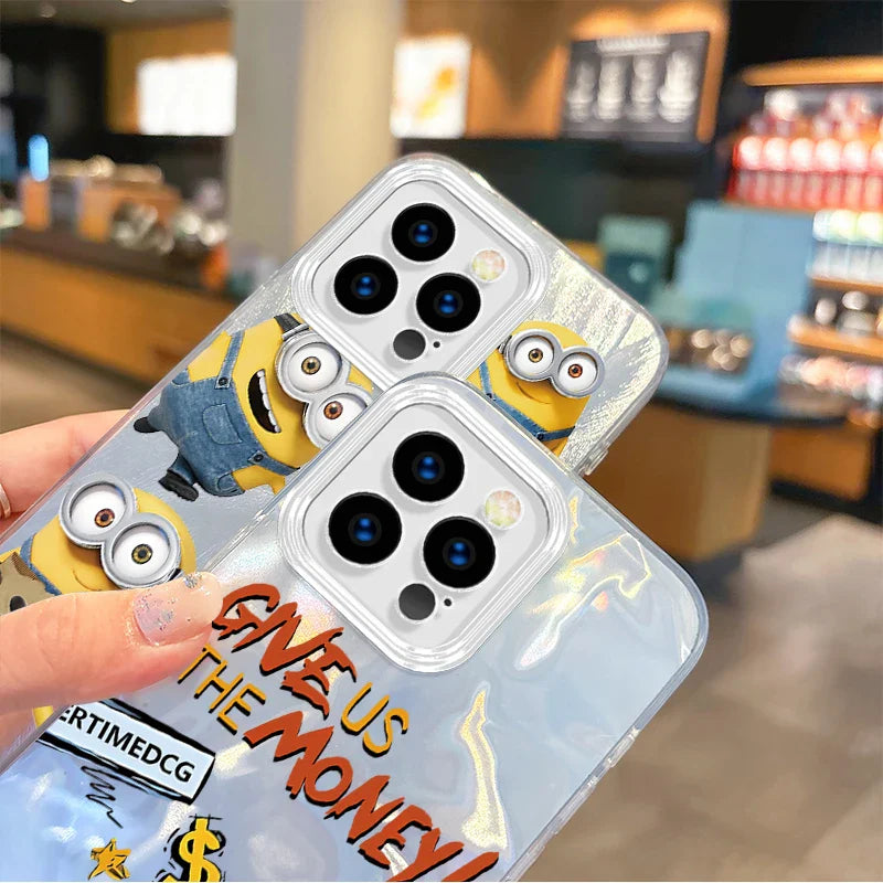 Minions Gradient iPhone Case