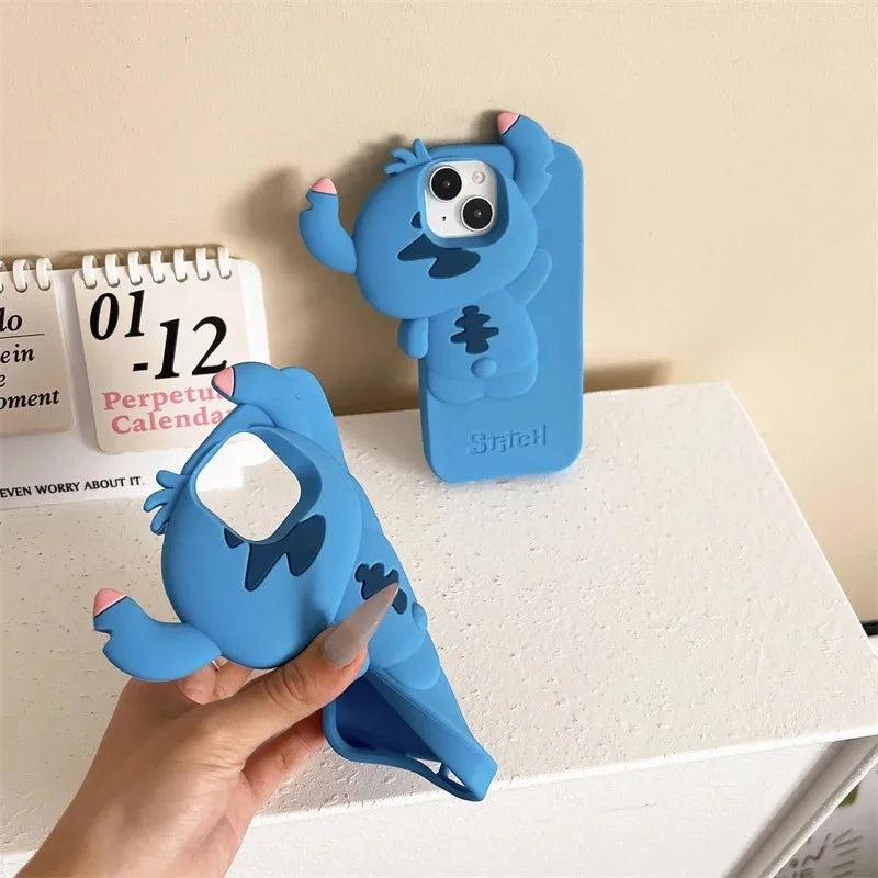 Stitch Couple Phone Case for iPhone