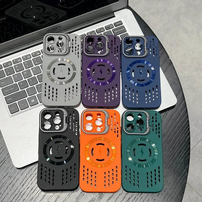 Breathable Magnetic Cooling Case for iPhone
