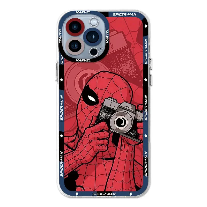 Spider-Man Clear Silicone Case