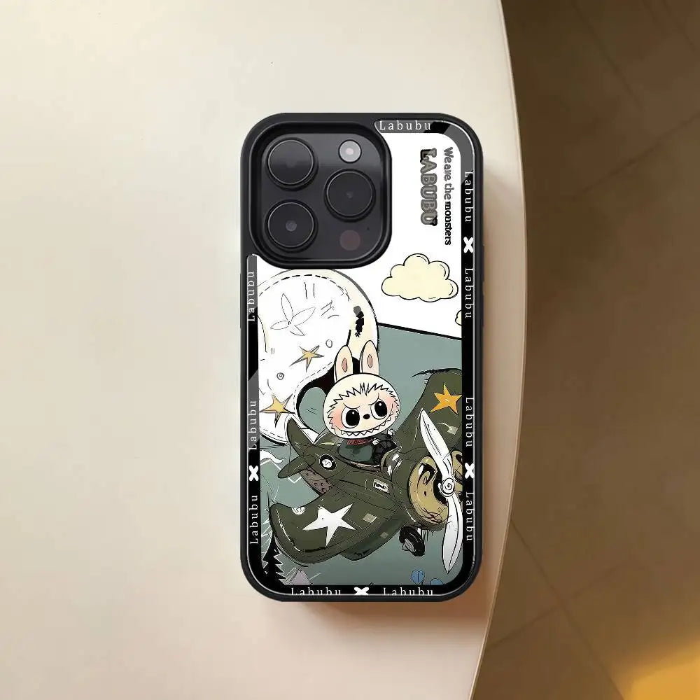 Armor Labubu Glossy Phone Case