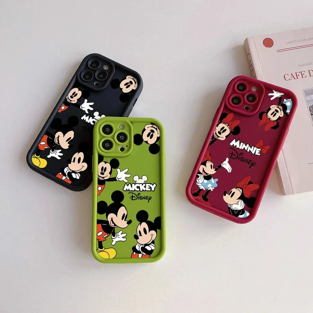 Mickey & Minnie Cartoon iPhone Case