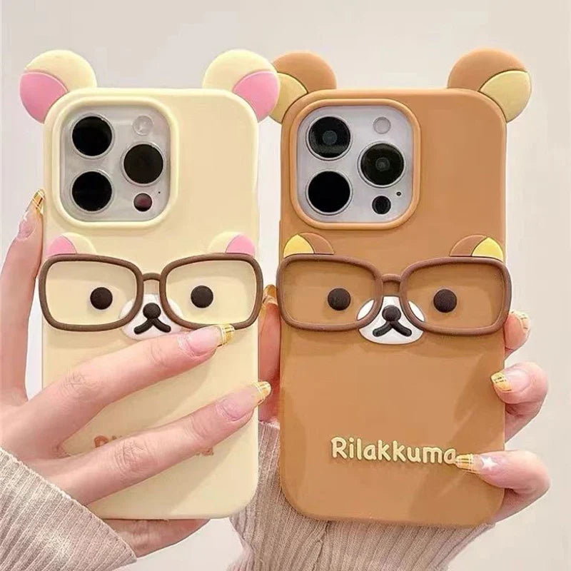 Rilakkuma Hello Kitty Phone Case