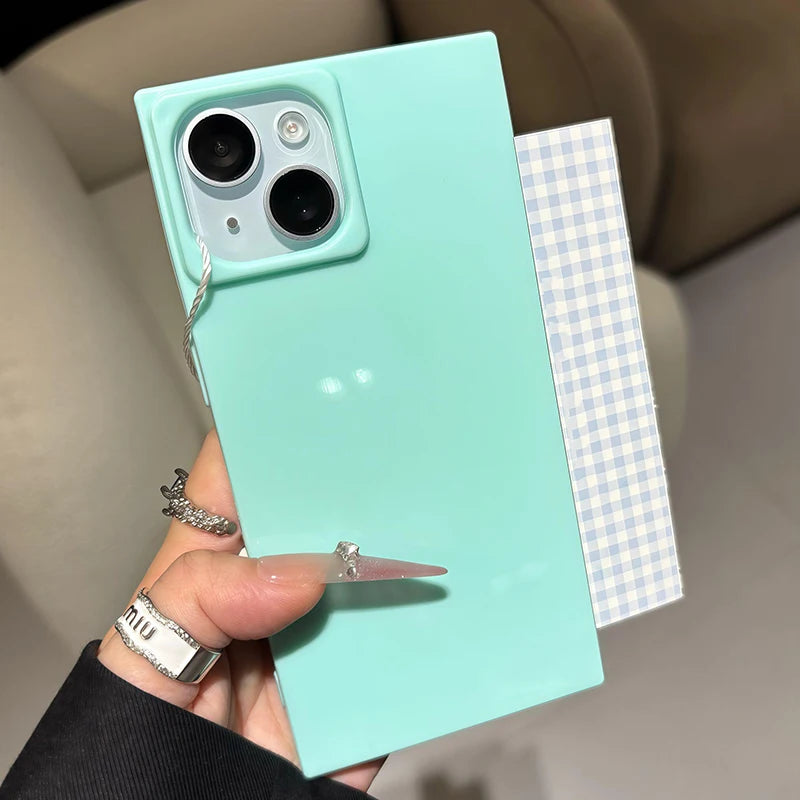 Candy Color Soft Silicone Shockproof Phone Case