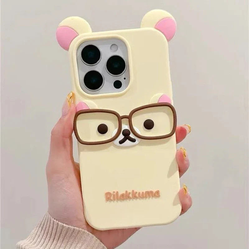 Rilakkuma Hello Kitty Phone Case