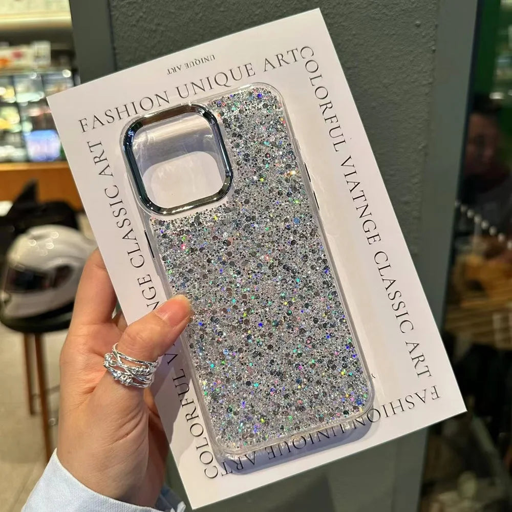 Glitter Shockproof Case Phone