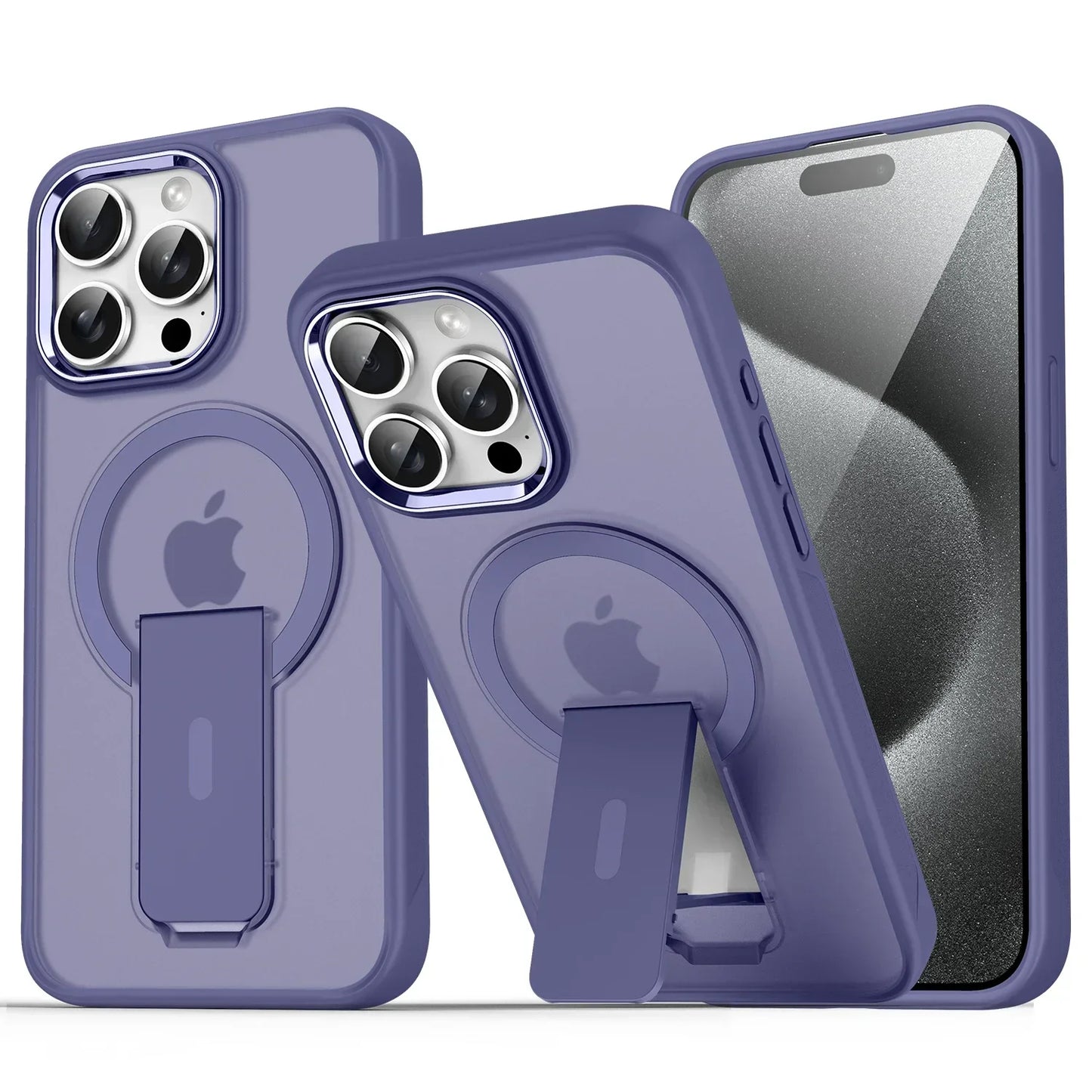 Invisible Stand Magnetic Case for iPhone