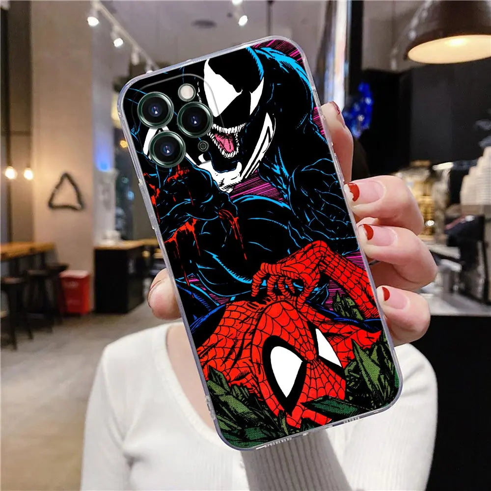 Venom & Spider-Man Clear Case