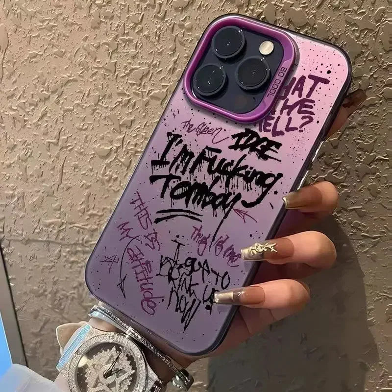 Graffiti Words Phone Case
