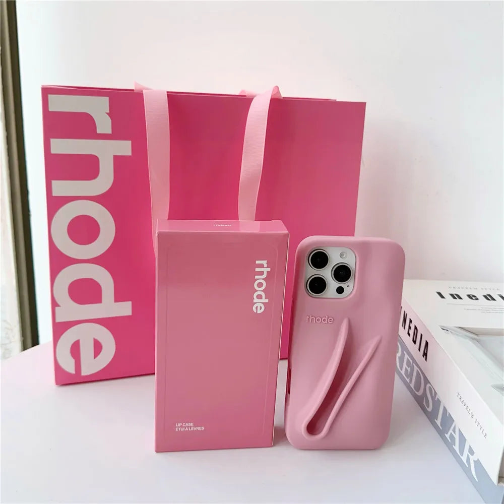 Rhode Protect Set Gift Shopping Bag iPhone Case