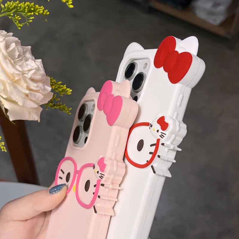 Rilakkuma Hello Kitty Phone Case