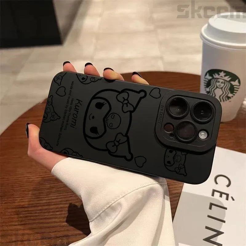 Kuromi Cartoon Phone Case for iPhone
