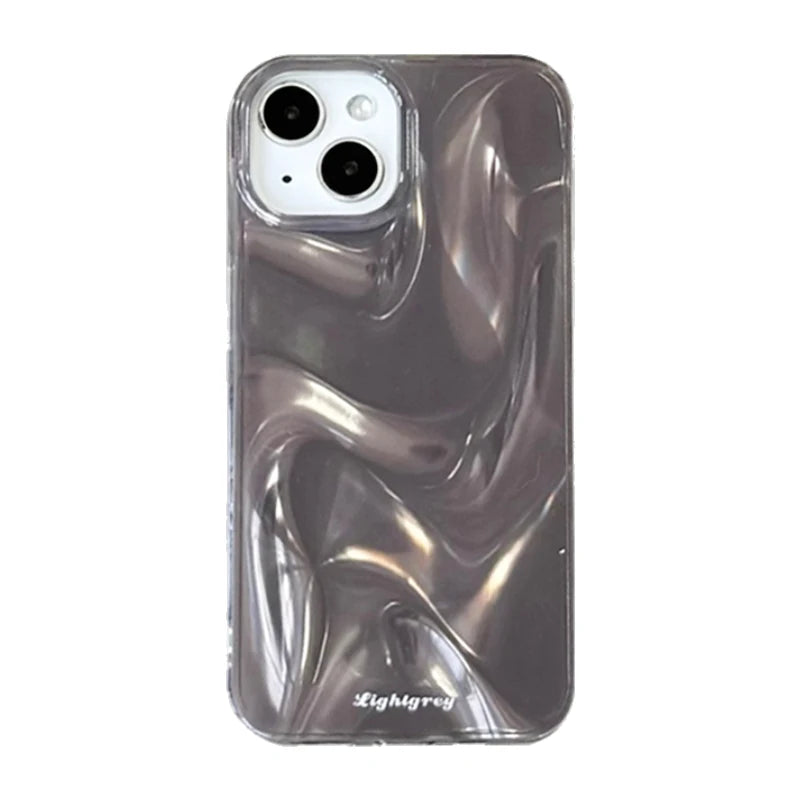 Fashion Gradient Water Ripple Pattern Phone Case