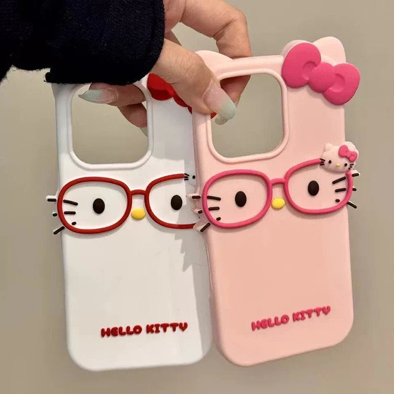 Rilakkuma Hello Kitty Phone Case