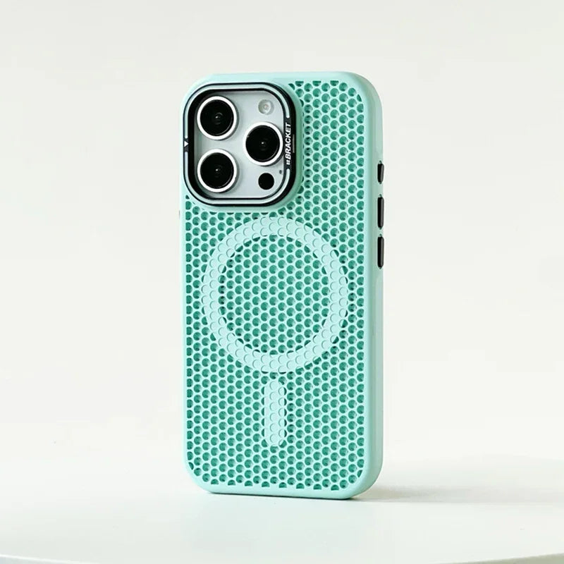 Honeycomb Cooling Magnetic iPhone Case