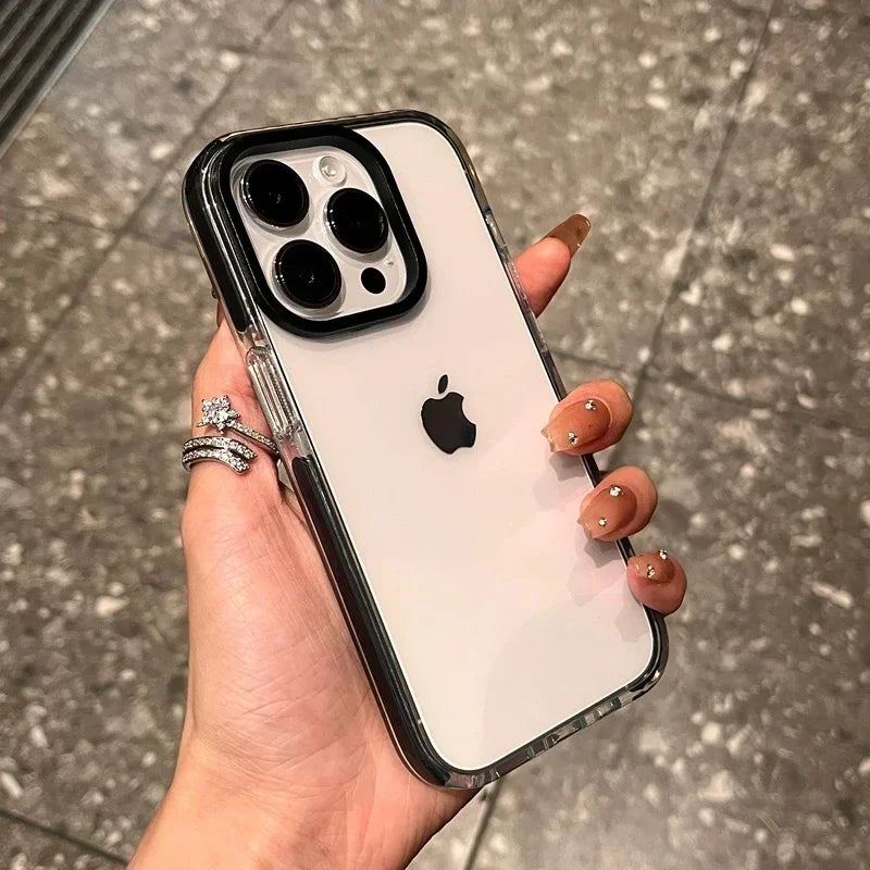 Luxury Transparent Airbag Phone Case