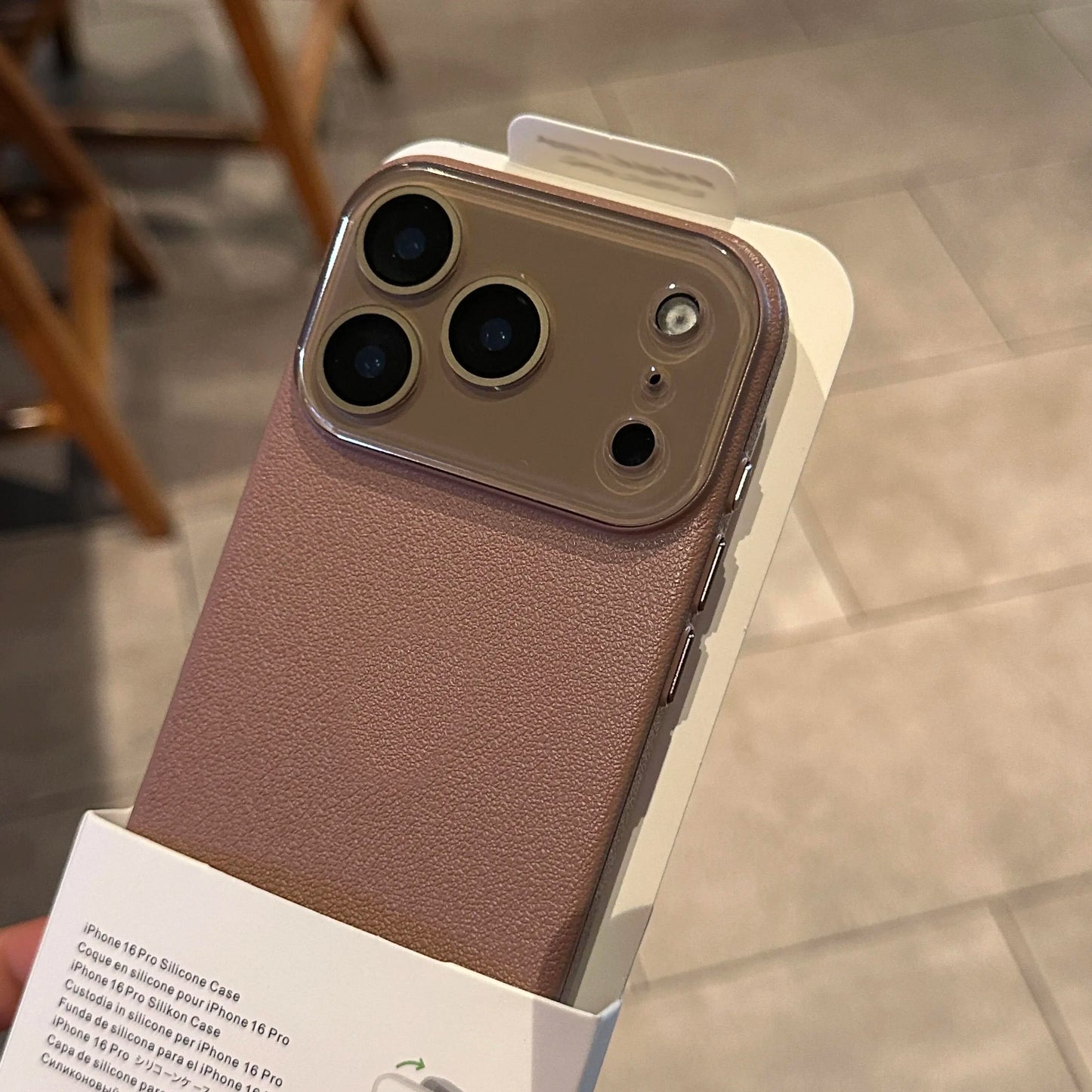 Luxury Leather Texture Silicone Phone Case New