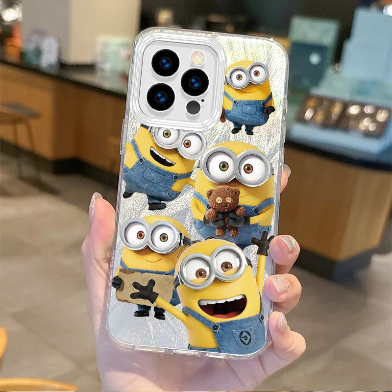 Minions Gradient iPhone Case