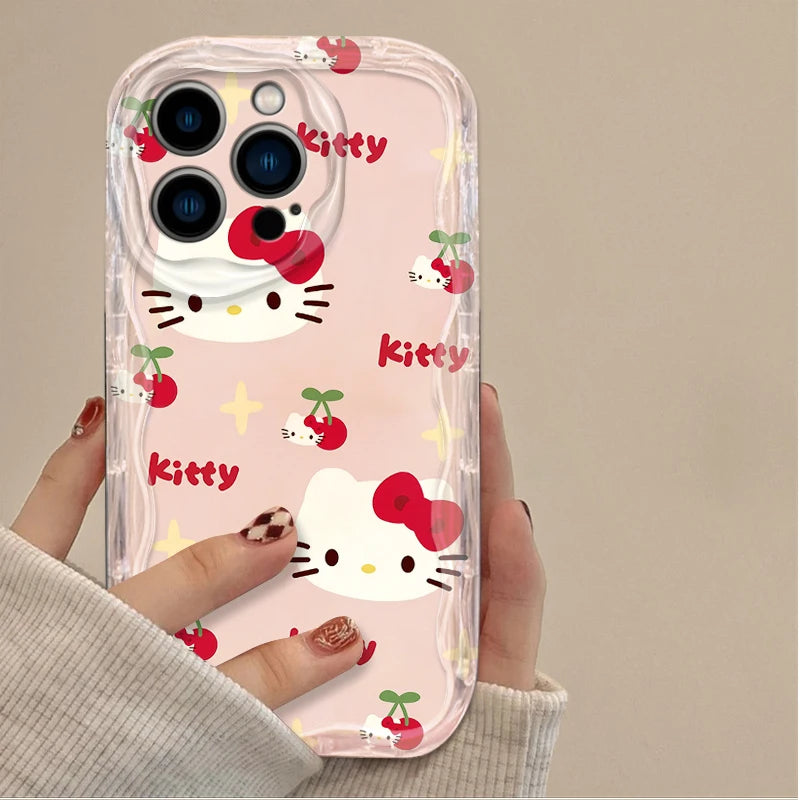 Cute Pink Hello Kitty Phone Case