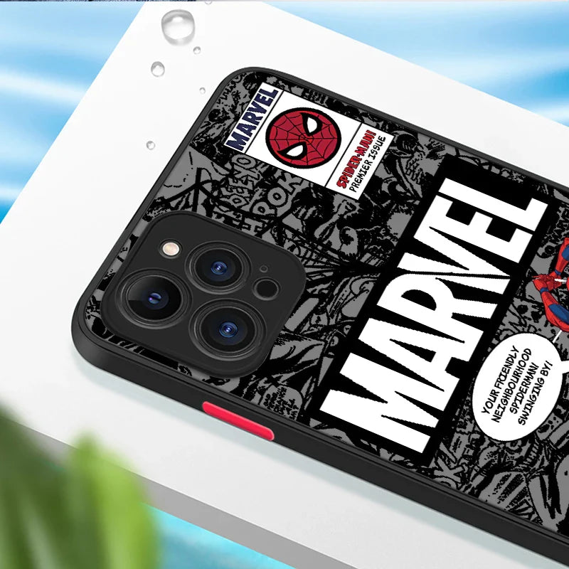 Marvel Venom Spider-Man Clear Phone Case