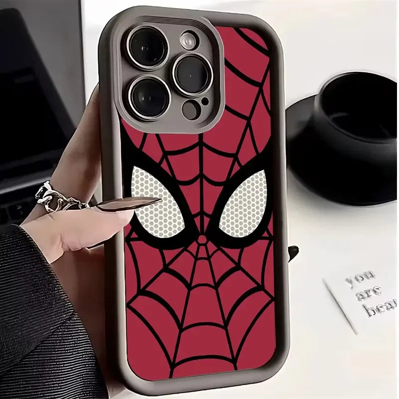 Marvel Spider Man Plain Multistep TPU Phone Case New