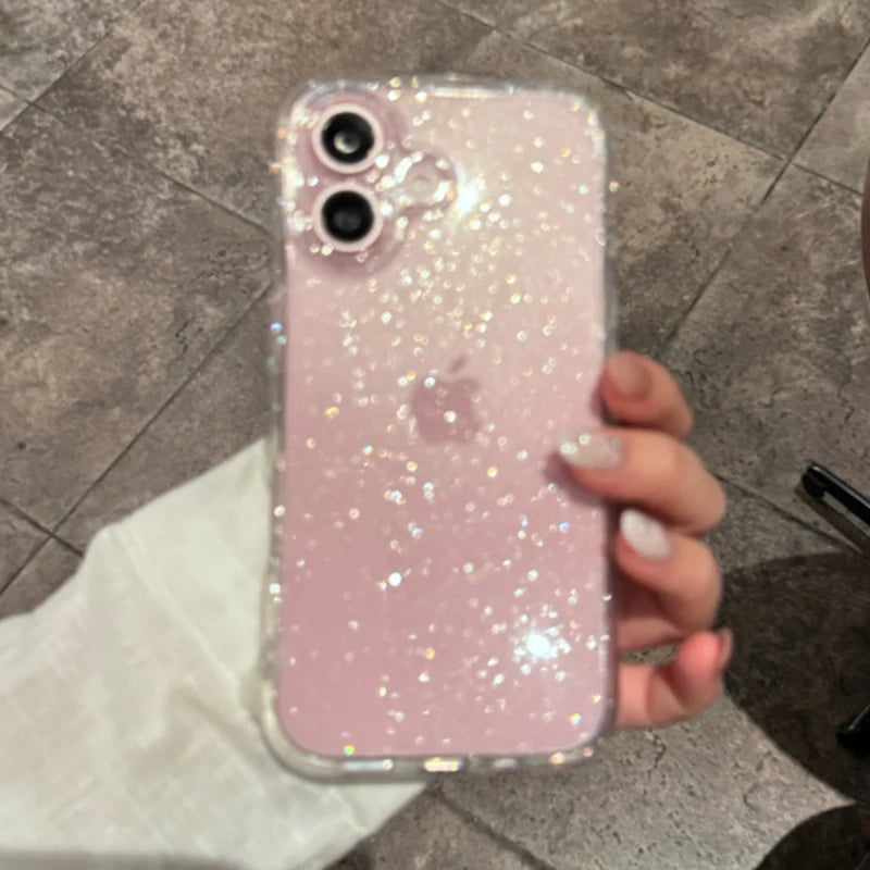 Luxury Glitter Transparent Bling Phone Case