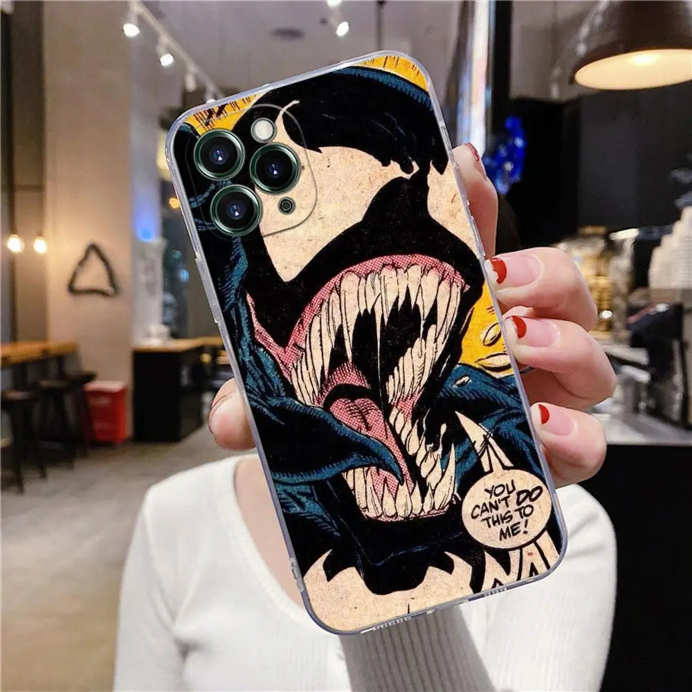 Venom & Spider-Man Clear Case