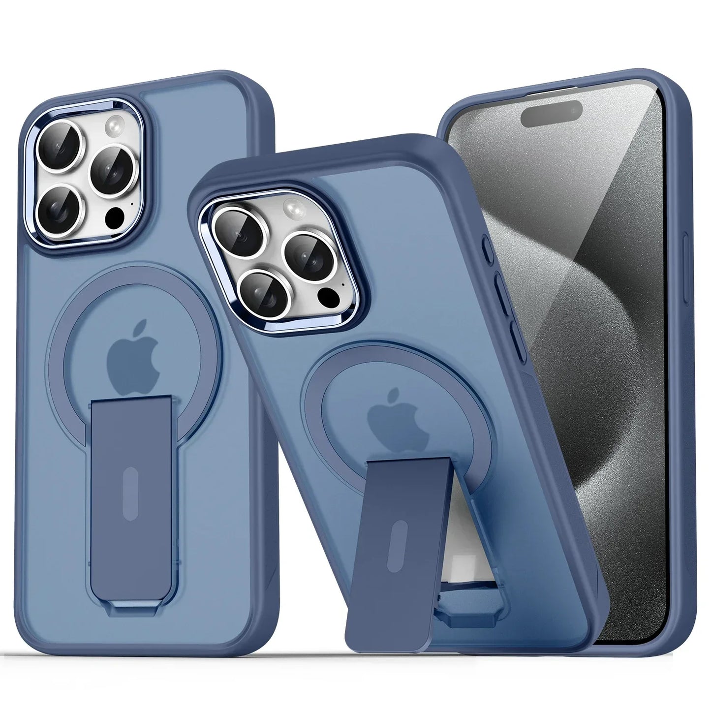 Invisible Stand Magnetic Case for iPhone