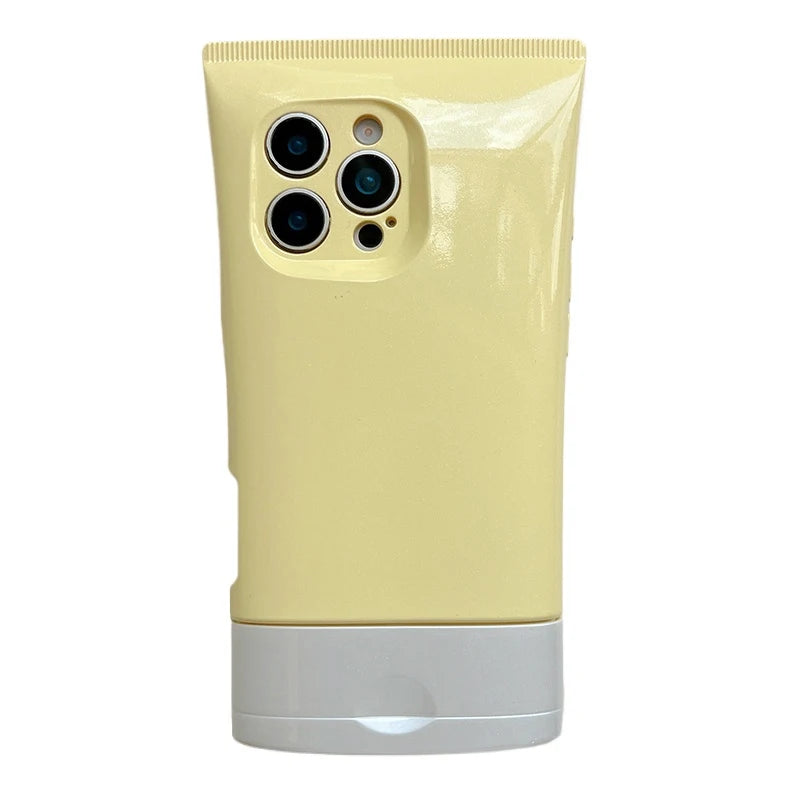 Candy Color 3D BB Cream Facial Cleanser Shape Phone Case