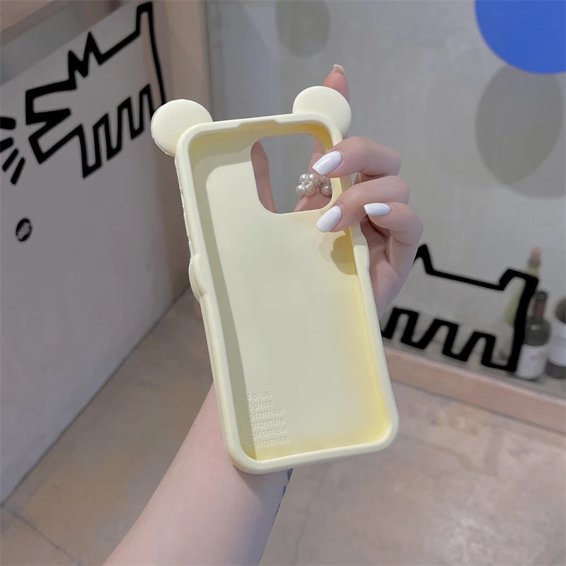 NEW Rilakkuma Bear Wear Glasses Phone Case