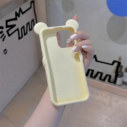 NEW Rilakkuma Bear Wear Glasses Phone Case