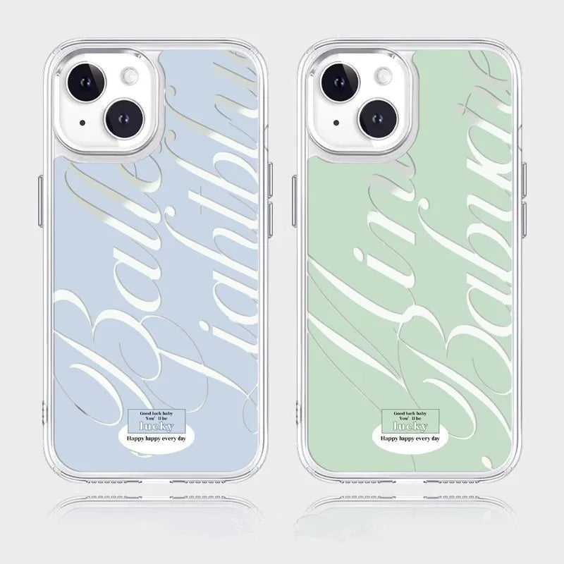 Chrome Cutout Mirror Glossy Full-Body Slim Phone Case