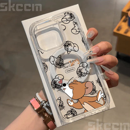 Tom and Jerry Magnetic Phone Case