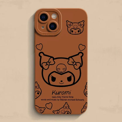Kuromi Cartoon Phone Case for iPhone