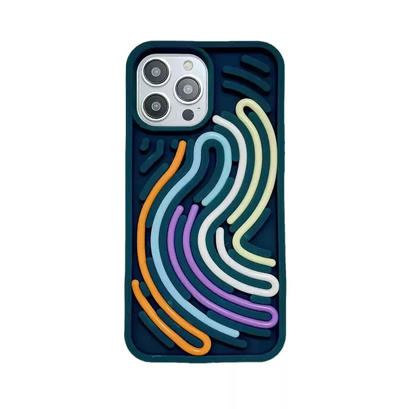 Funny Sensory Activity Board Silicone Decompression Phone Case