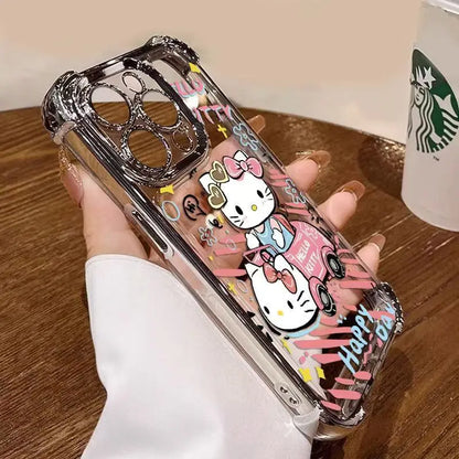 Hello Kitty Plating TPU Phone Case