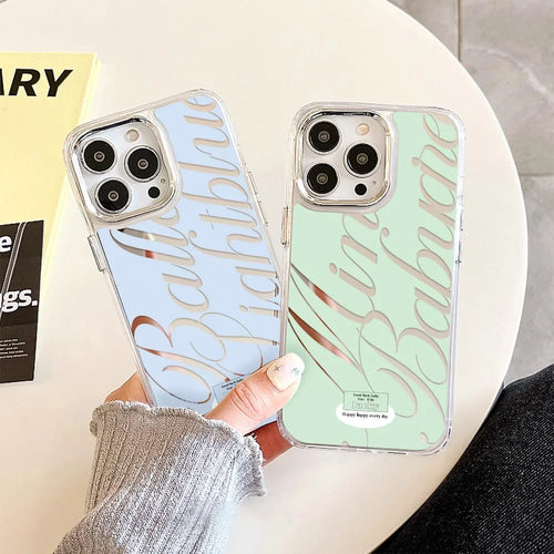 Chrome Cutout Mirror Glossy Full-Body Slim Phone Case