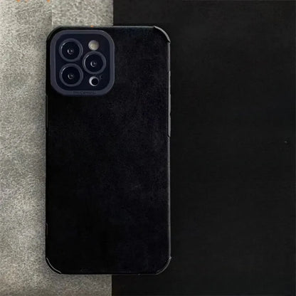 Luxury Matte Cortex Leather Phone Case