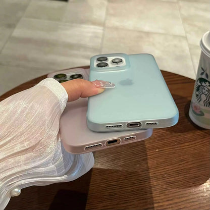 Fashion Soft Matte Candy Phone Case