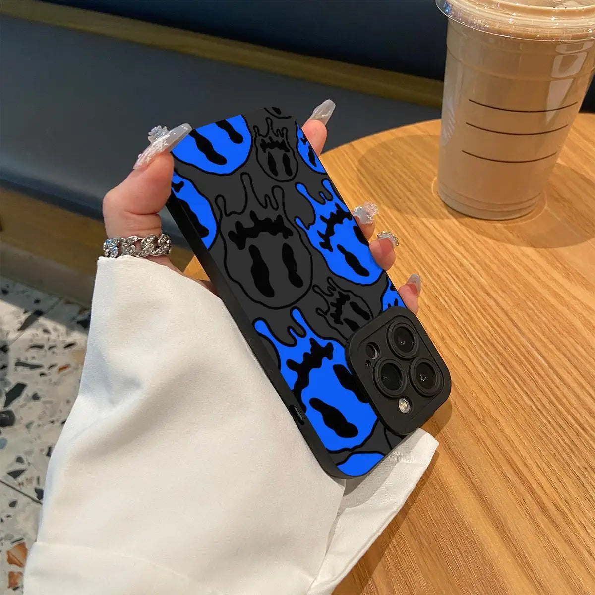 Fashion Smile Face Pattern Phone Case