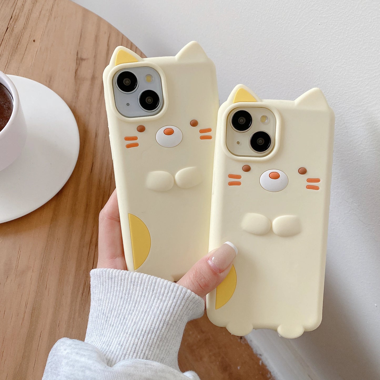 Kawaii Cartoon Sumikko Gurashi Cat Phone Case