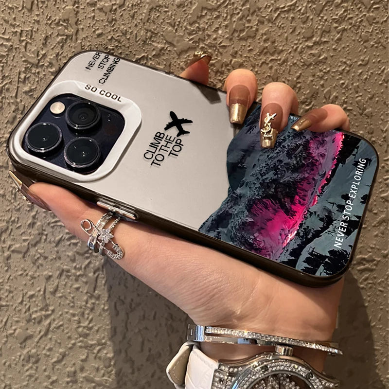 Mountain Peak Aircraft PC Phone Case
