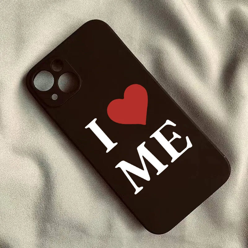 Ins American Classic Style Letter Phone Case