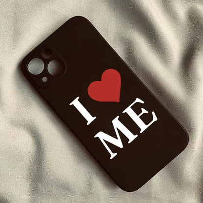 Ins American Classic Style Letter Phone Case