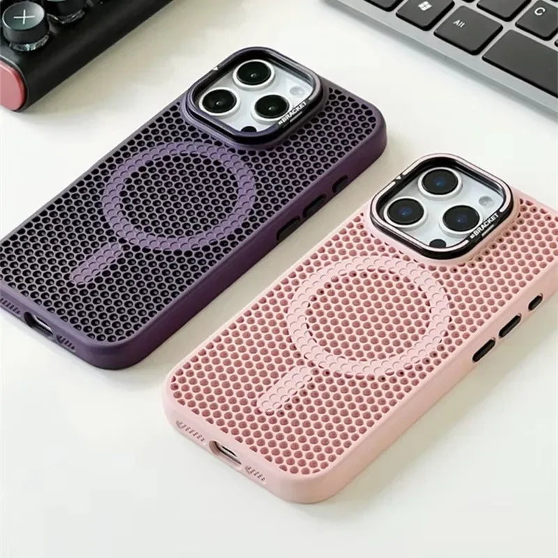 Honeycomb Cooling Magnetic iPhone Case