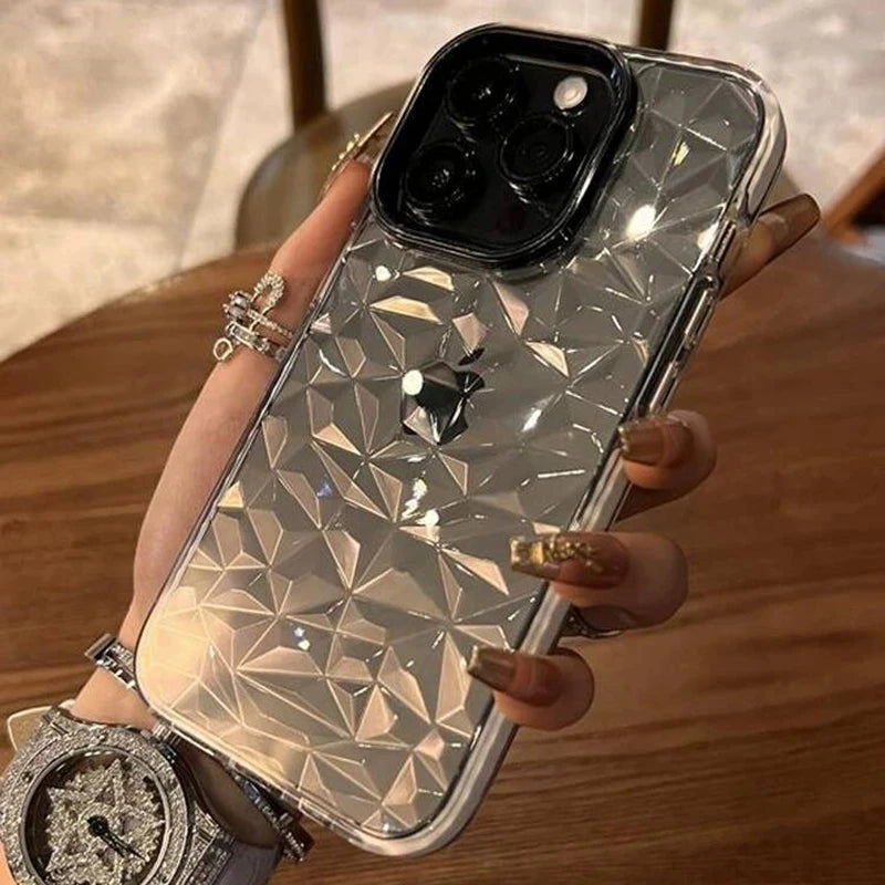 Luxury Diamond Glitter Transparent Phone Case